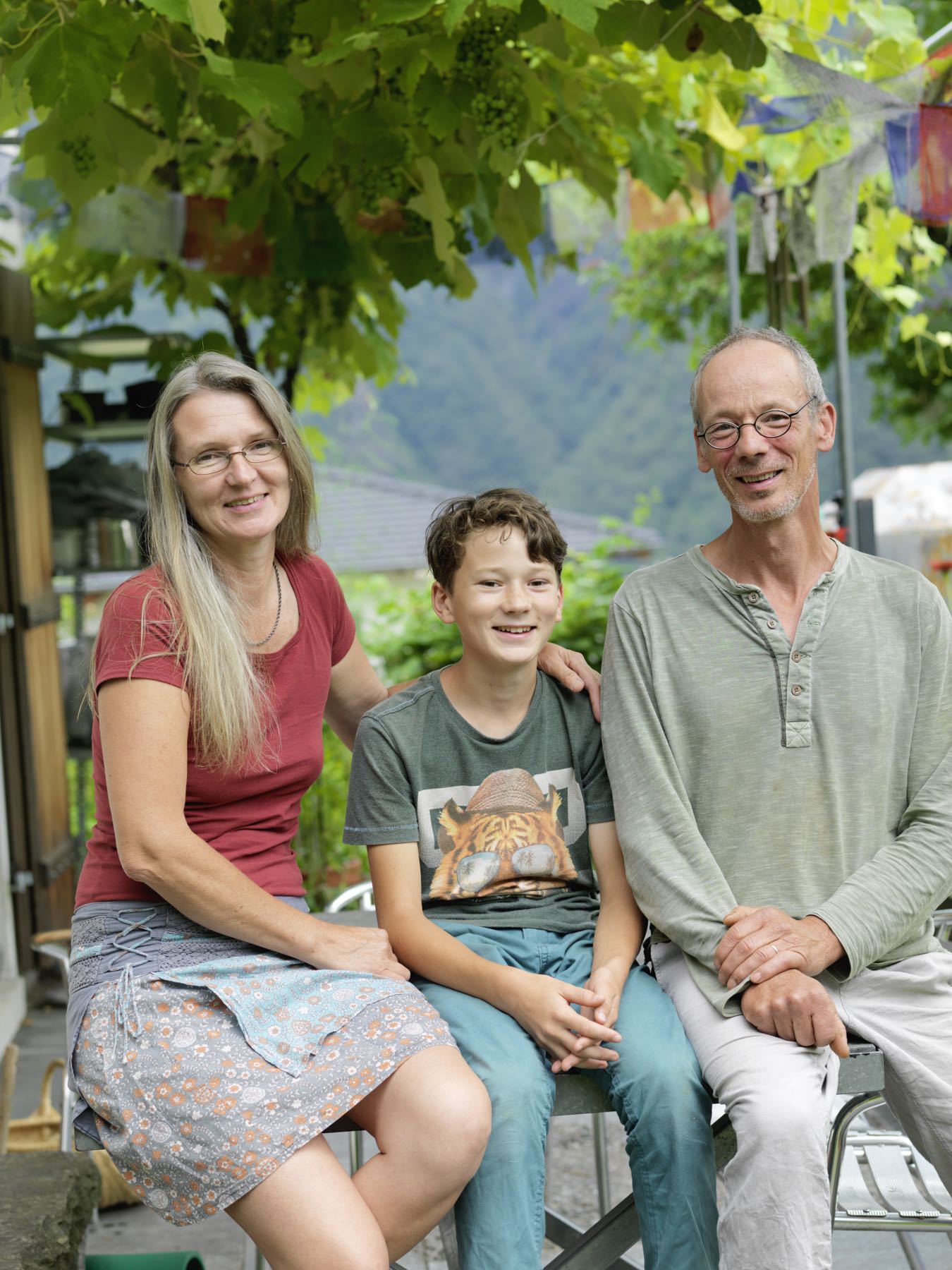 Die Familie Lanfranchi führt ein Leben ohne Konsum